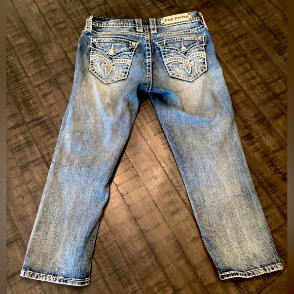 Rock Revival Jillian Capri Jeans | Size 27 | Excellent Condition ✨ - Picture 3 of 10
